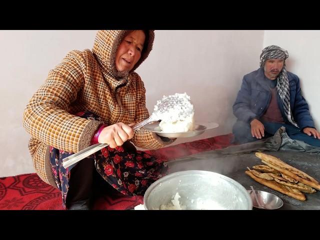 Primitive Life Winter At Village Cooking Delicious Rice | Daily Routines Life of Village