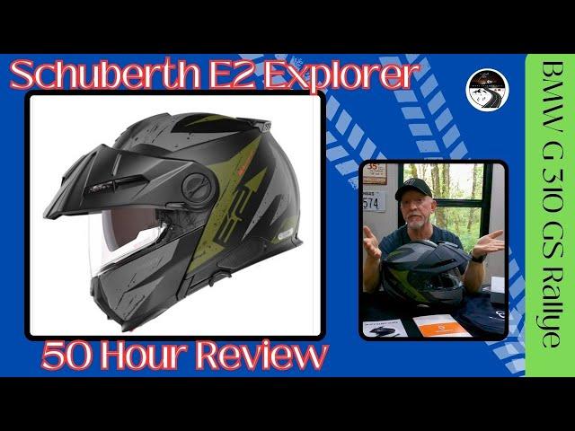 E2 Helmet Review: 50 Hours in the Schuberth E2 Helmet #adventuremotorcycle #helmetreview #sena