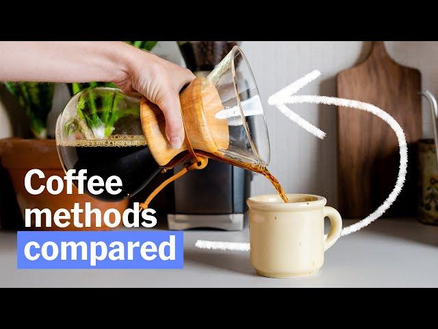 French Press vs AeroPress vs Pour-over and More: Coffee Methods Compared