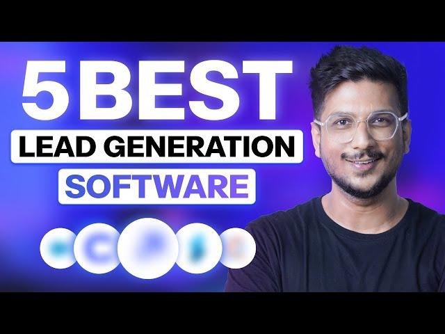 5 Best Lead Generation Software [Vetted & Reviewed]