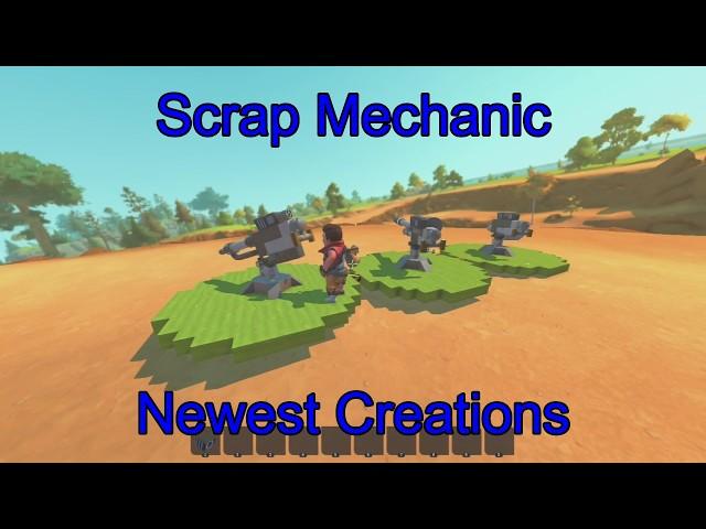 Scrap Mechanic Defense Systems, Bunker Destruction, and Community Creations Showcase