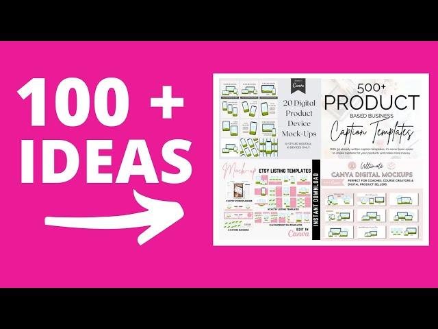 100+ Digital Product Ideas To Sell On Etsy To Make Passive Income in 2022