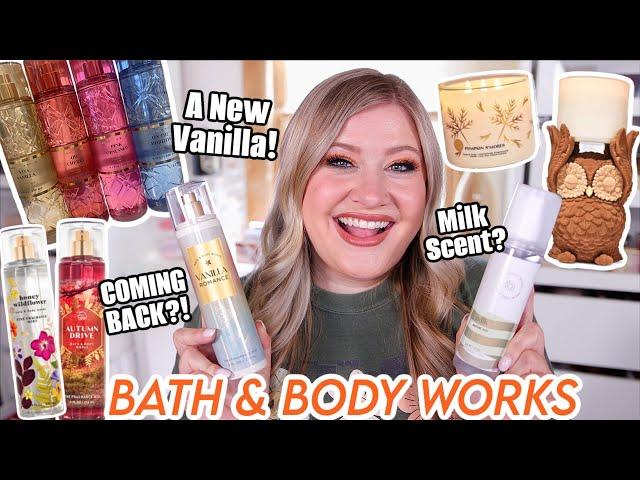 BATH & BODY WORKS FALL HAUL! New Scents + Some Sneak Peeks!