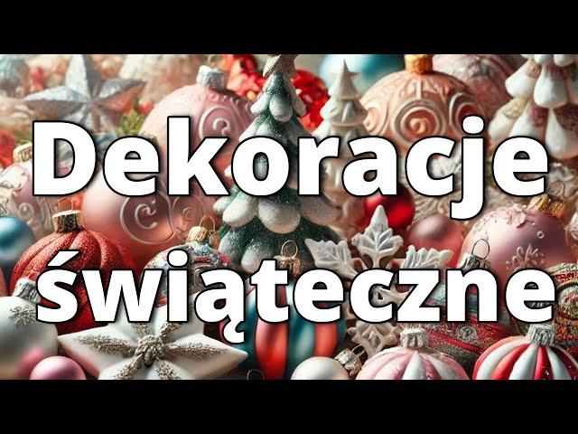 Dekoracje świąteczne i ozdoby choinkowe. Co w USA wieszają na choinkach? Christmas Ornaments.