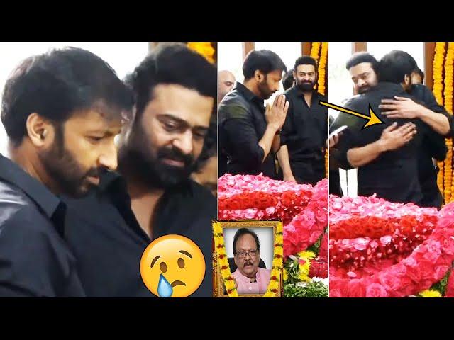 Gopichand With Prabhas at Krishnam Raju garu Home | Prabhas With His Best Friend | TT