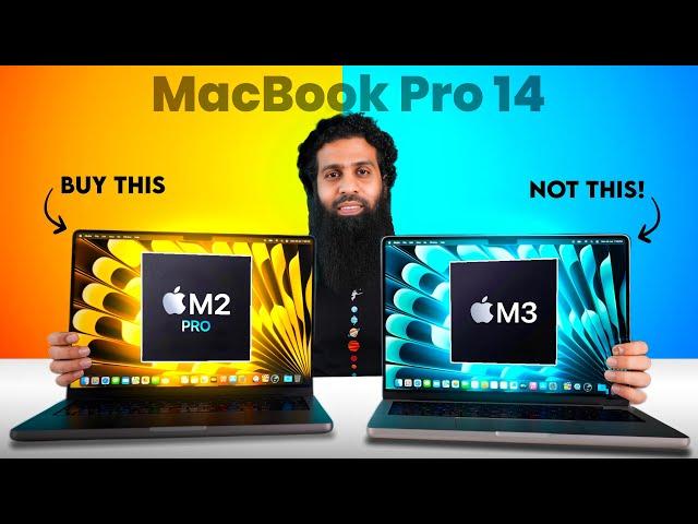 MacBook Pro M3 14 inch vs MacBook Pro M2 Pro 14 inch Full Comparison in 2024