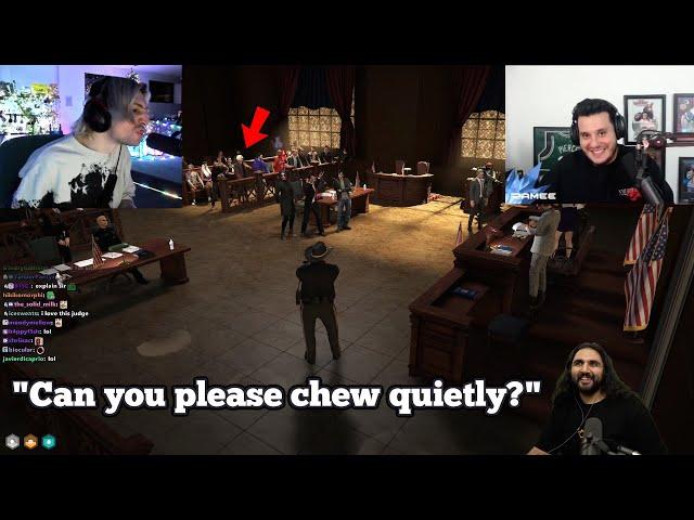 Ramee Pays X to Chew Chips Loudly in Court | NoPixel 4.0 GTA RP