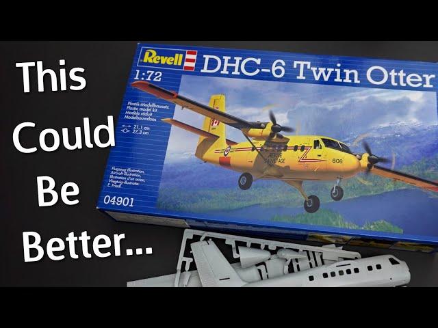 Some Small Problems? Revell DHC-6 Twin Otter Plastic Model Kit in 1/72 Scale - Unboxing Review