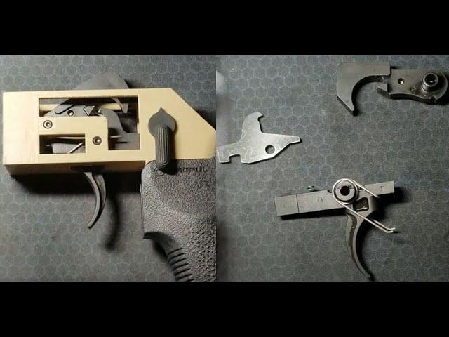 Simple MilSpec AR-15 Trigger Job and Improvement