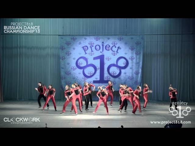 THE ROCKERS — Dance Show Crew @ Project818 Russian Dance Championship 2013