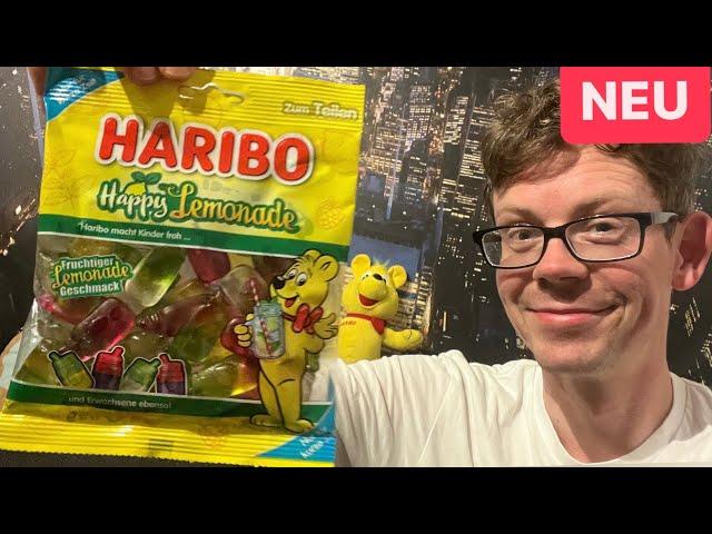 Haribo Happy Lemonade: Zitrone Minze, Gurke Limette und Himbeer-Holunder!