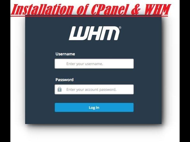 Install cPanel/WHM on CentOS 7 | How to