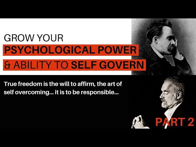 Gain Limitless Freedom w/Personal Autonomy Formula | Jordan Peterson + Nietzsche - Part 2