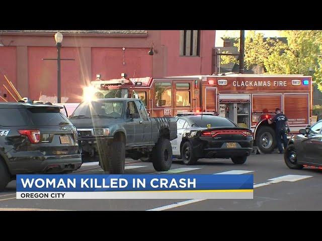 Police ID woman hit, killed by driver in Oregon City