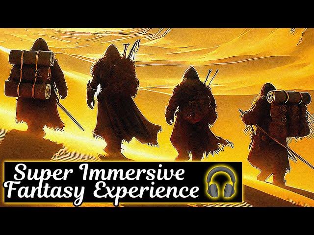 Dwarves Walking Through the Infinite Sands | Immersive Fantasy Chill Ambient Music 