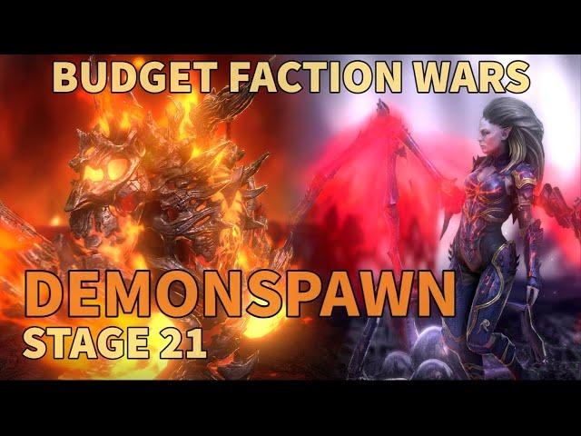 Demonspawn Stage 21 | Budget Faction Wars | Raid Shadow Legends