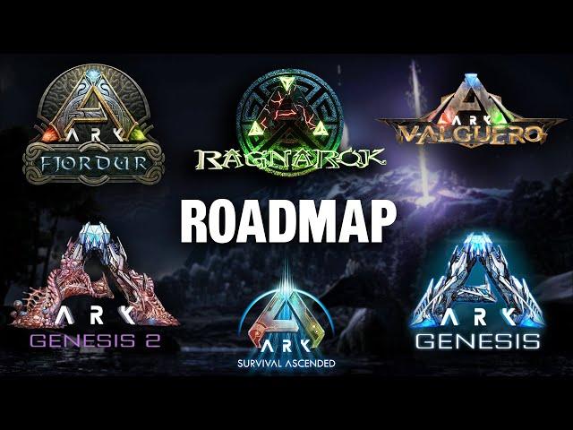 TODOS OS FUTUROS LANÇAMENTOS EM ARK: SURVIVAL ASCENDED (ROADMAP)