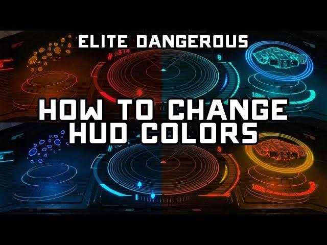 How to Change Elite Dangerous Horizons HUD Colors - Fast & Easy Tutorial