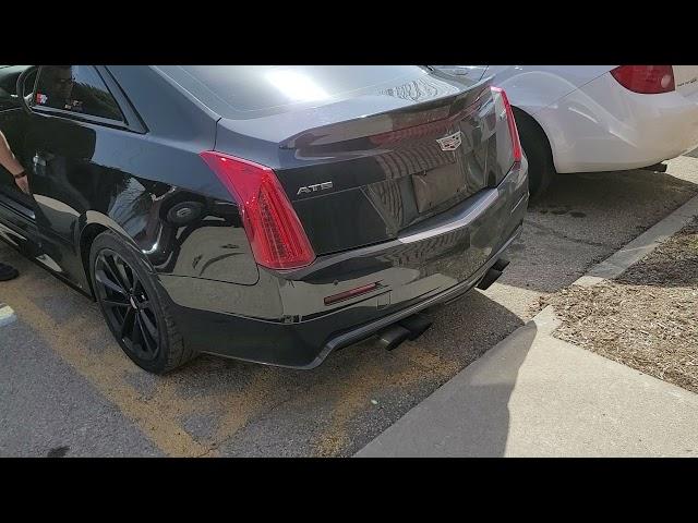 Cadillac ATS-V with Tapout Tuning Performance Downpipes and Corsa Mufflers - Sweet Twin Turbskies