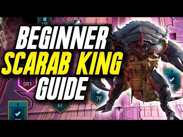 [Scarab King Beginner Guide] Normal Mode Doom Tower // Raid:SL Early Game Team Build