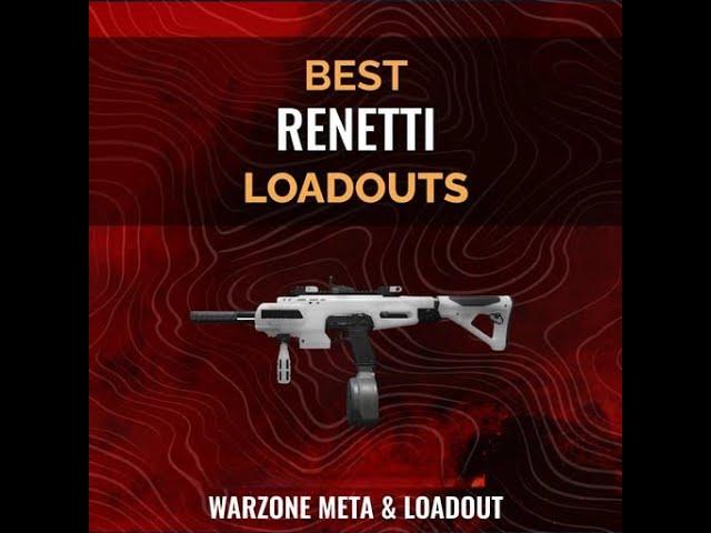 The Best Renetti class setup Warzone 3 Adding an MP7!?!
