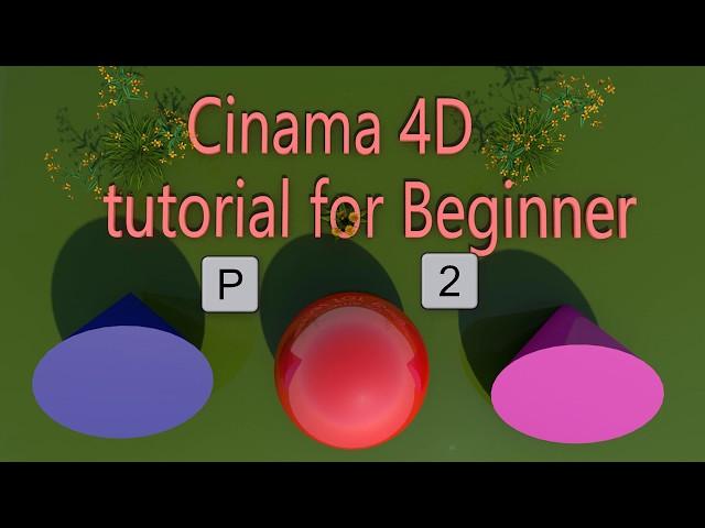 Cinema 4D Tutorial For Beginner  Part  02