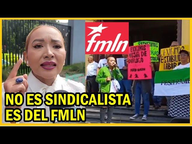 Activistas del fmln disfrazados de sindicalistas: Politización de luchas