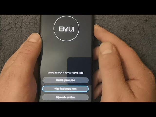 Honor 8X Hard reset/pattern unlock