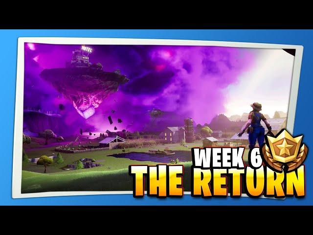 Secret Battle Star Location WEEK 6 "The Return" (Fortnite Season 10 Secret Loading Screen Location)