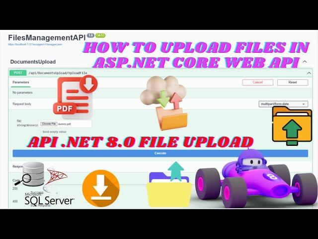 How to Upload and Download files in ASP.NET Core 8.0 Web API || UPLOAD FOLDERS || UPLOAD DATABASE