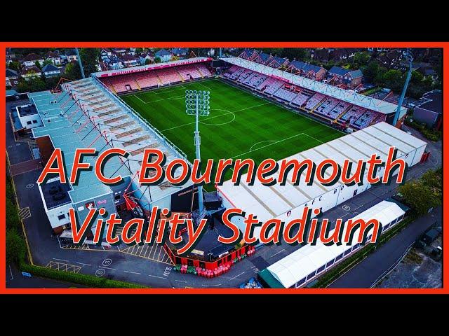 AFC Bournemouth Vitality stadium a view from above