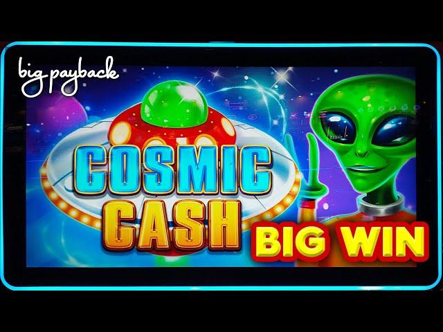 SPACE COWS!!! Cosmic Cash Slot - BIG WIN BONUS!