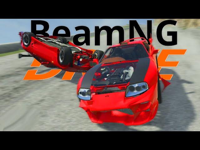 SUPRA MASSEN ZERSTÖRUNG! HIROCHI PRASU @ DOWNHILL MADNESS - BEAMNG.DRIVE MODS | Lets Play