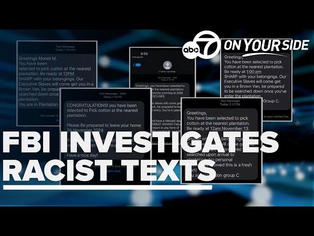 Cyber security specialist and former FBI special agent weigh in on racist texts