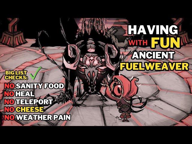 How to kill Ancient Fuelweaver like an ''SS'' tier player - Don't Starve Together | DST