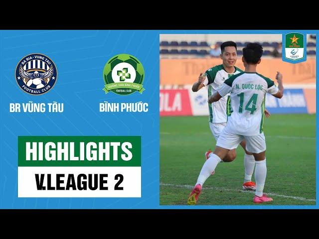 Highlights: BR Vũng Tàu - Trường Tươi Bình Phước | Đẳng cấp chênh lệch, vùi dập 3 bàn