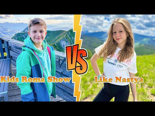 Roma VS Like Nastya Transformation  New Stars From Baby To 2024