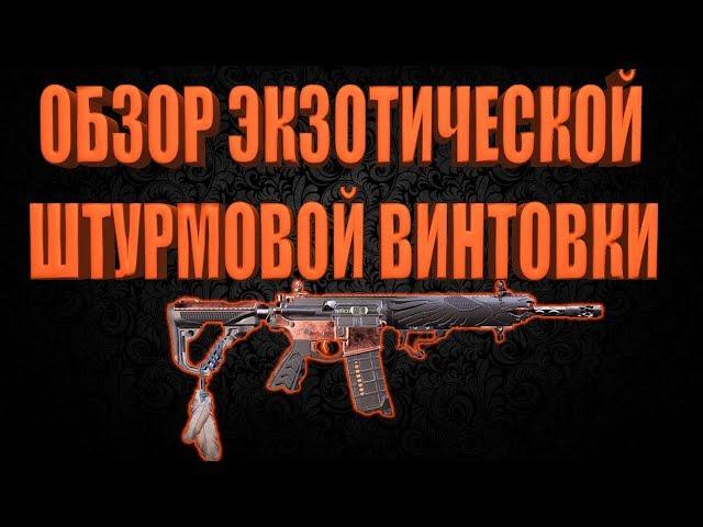 DIVISION 2 ОБЗОР ЭКЗОТИЧЕСКОЙ ШТУРМОВОЙ ВИНТОВКИ ОРЛИНОЕ ЗНАМЯ