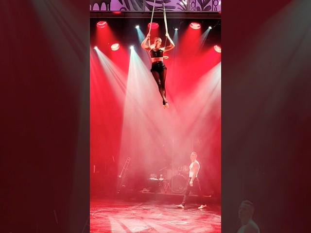 Kate & Vasya Duo Aerialist from Ukraine at Norwegian Jade