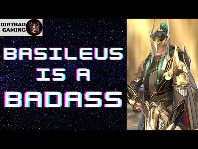 Basileus roanas arena guide! | Bada$$ Basileus | This guy is a nuker! | Raid Shadow Legends |