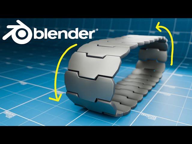 Blender: Make Rolling Tank Treads | EASY