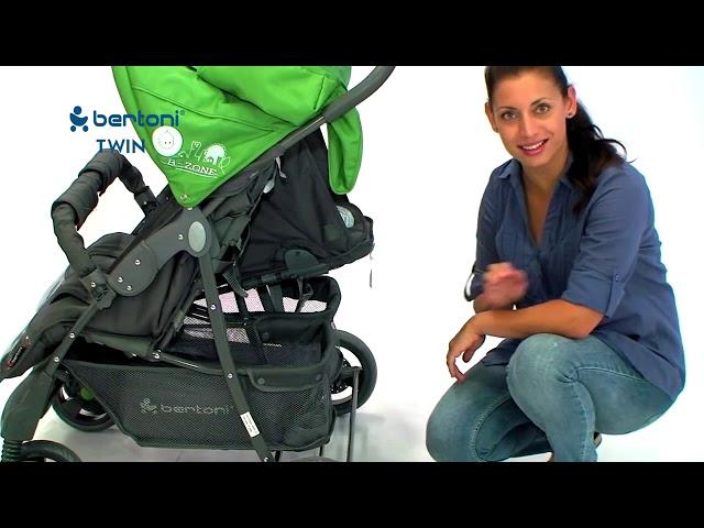 Коляска для двойни Bertoni Twin