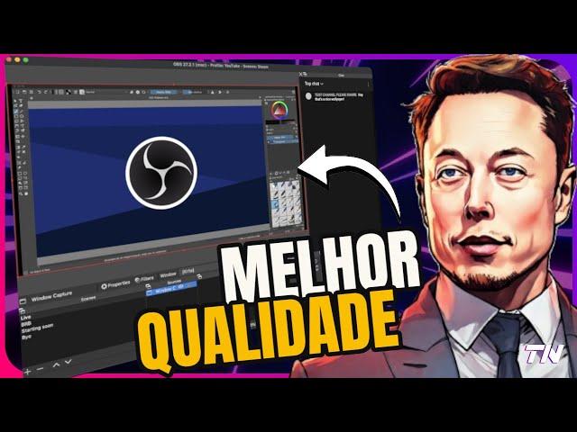 Como Configurar o OBS STUDIO para ter a Melhor QUALIDADE de Imagem em 1080p e 4k em 2024 [Tutorial]