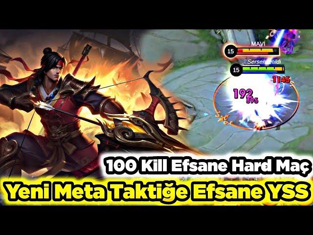 Yeni Meta Taktiği İle Haritanın Her Yerinden Gitmeden Kill Alıyoruz Gök Kıranlı YSS Mobile Legends