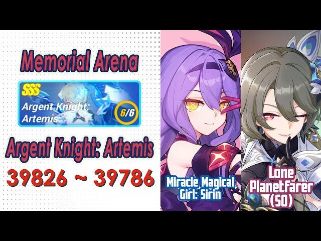 Honkai Impact 3rd: Ex-Memorial Arena | Argent Knight: Artemis | MMGS w/ Sparkle & LP