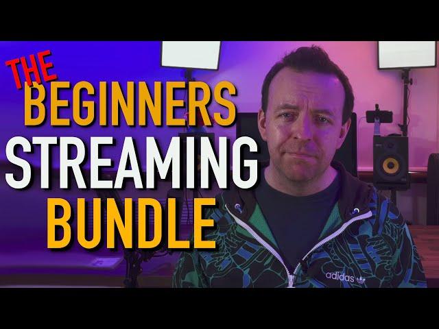 The COMPELTE beginners guide to live streaming & setup bundle!