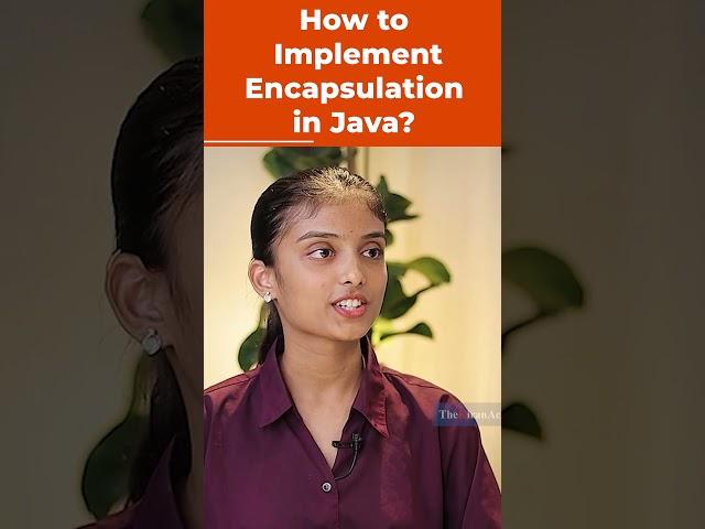 How to Implement Encapsulation in Java?