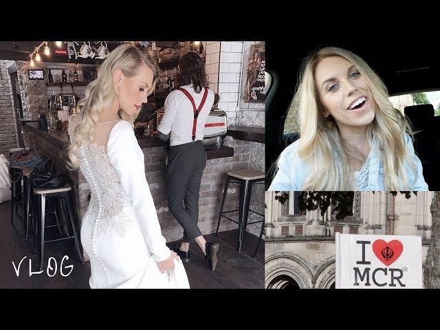 VLOG 1 | Bridal Shoot, Primark Haul & Manchester Vigil | Freya Farrington