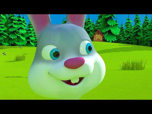 Small Rabbit Song. Nursery Rhymes in Russian