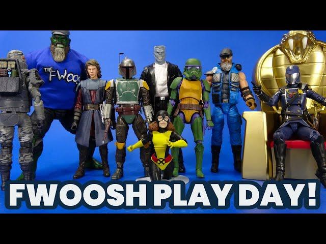 Fwoosh Play Day! Customs, 3D Prints, Third Party, and Official Items for a 6-inch Display 08/31/21